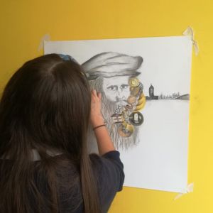 II Concurso de dibujo y pintura - Leonardo Da Vinci