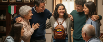 Contribuimos en la reunificación de hijos de italianos con sus raíces